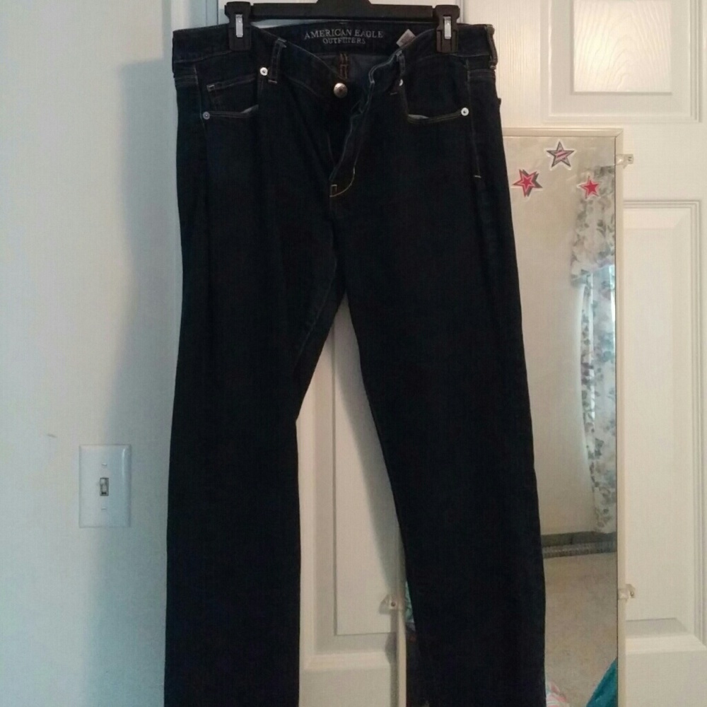 Long skinny jeans